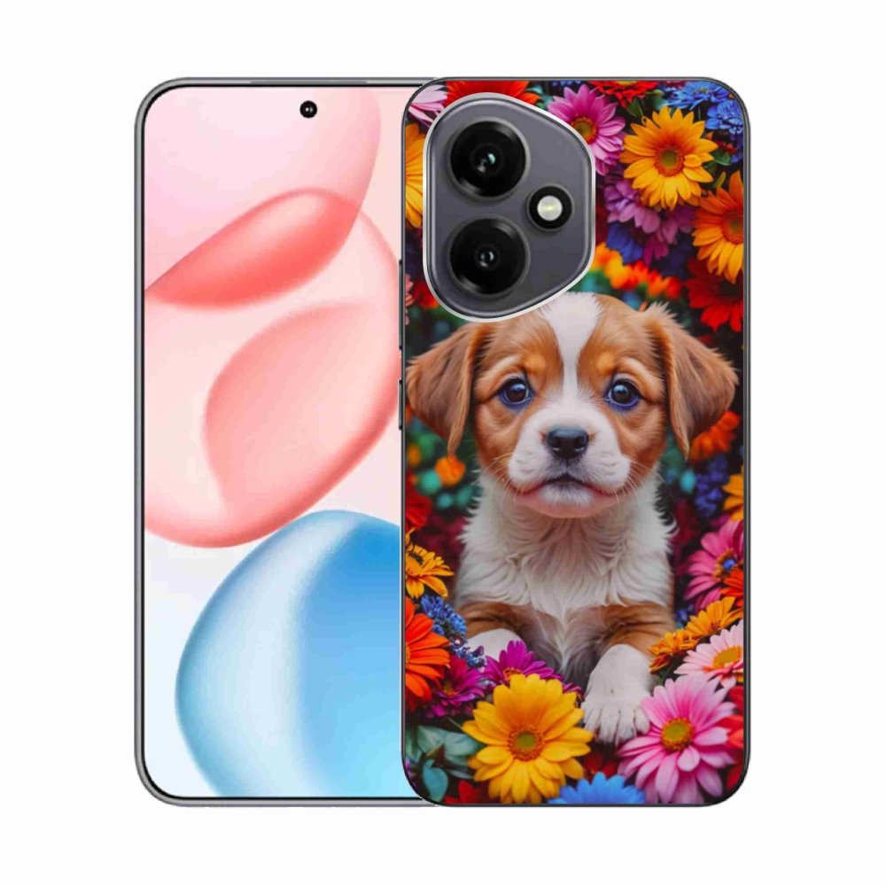 Zselés borítás mmCase a Honor 400-hoz - aranyos kiskutya