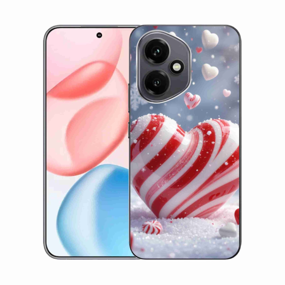 Zselés borító mmCase a Honor 400-hoz - édes szív