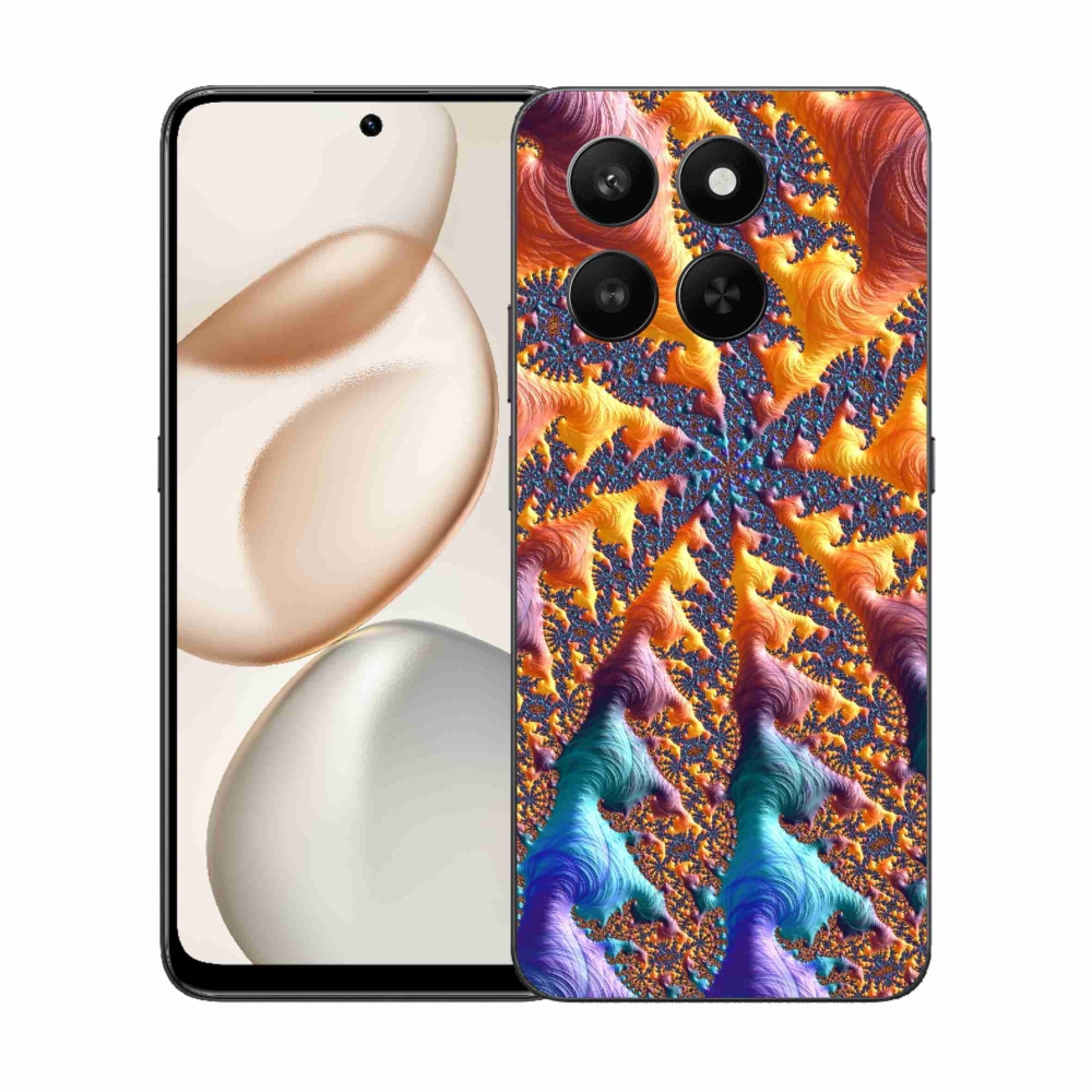 Zselés borítás mmCase a Honor 400 Smart 5G/4G/Honor X7d számára - absztrakt motívum 23