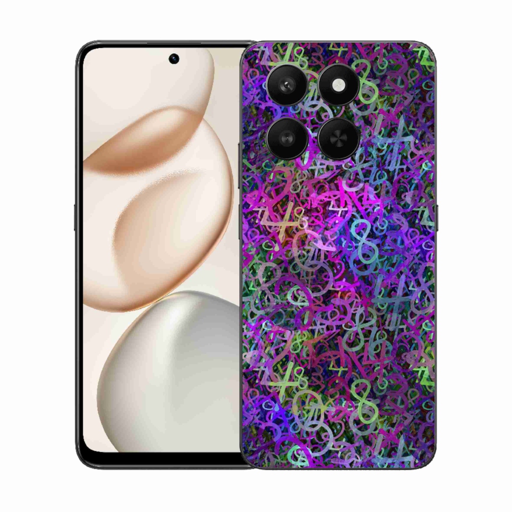 Zselés borítás mmCase a Honor 400 Smart 5G/4G/Honor X7d számára - absztrakt motívum 25