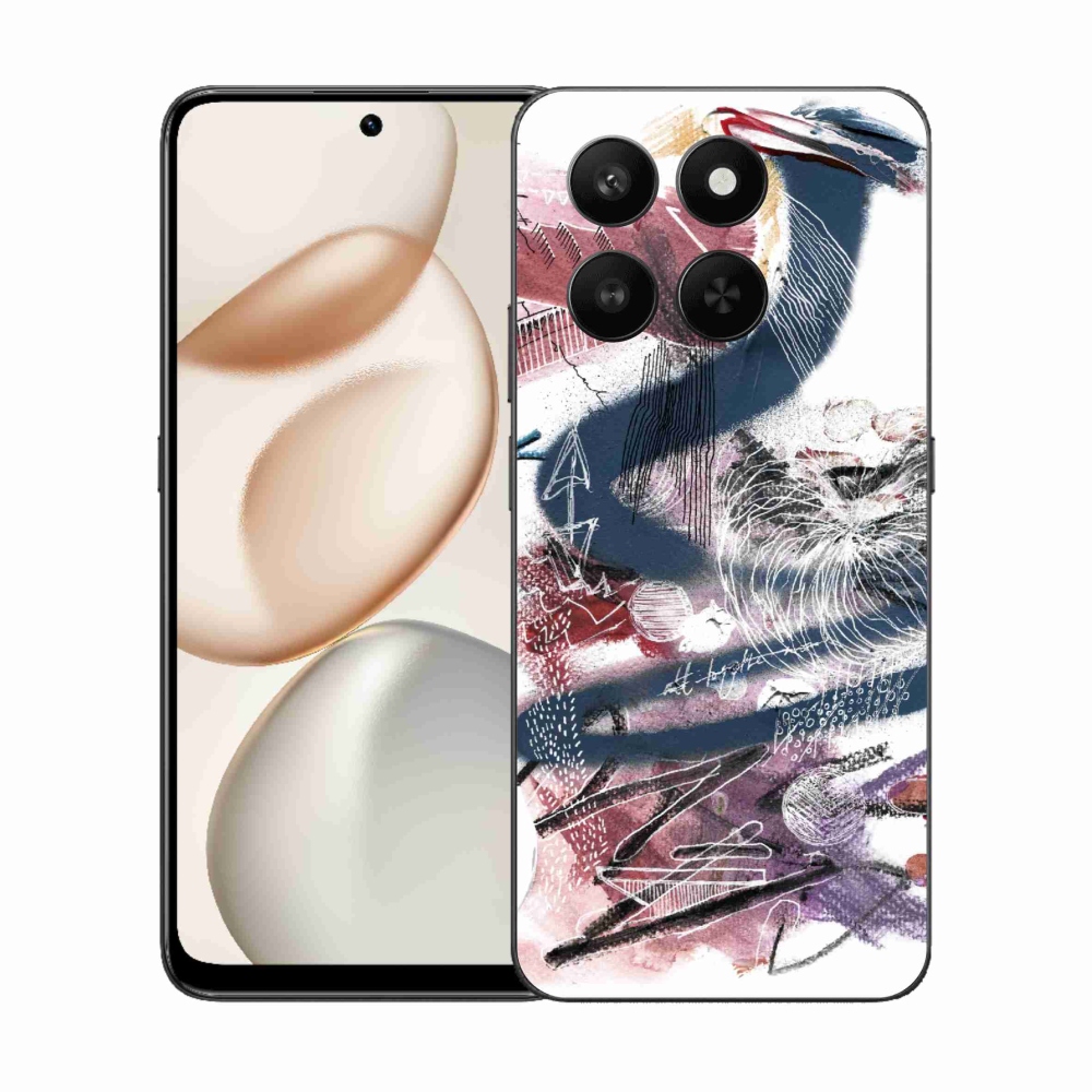 Zselés borítás mmCase a Honor 400 Smart 5G/4G/Honor X7d számára - absztrakt motívum 28