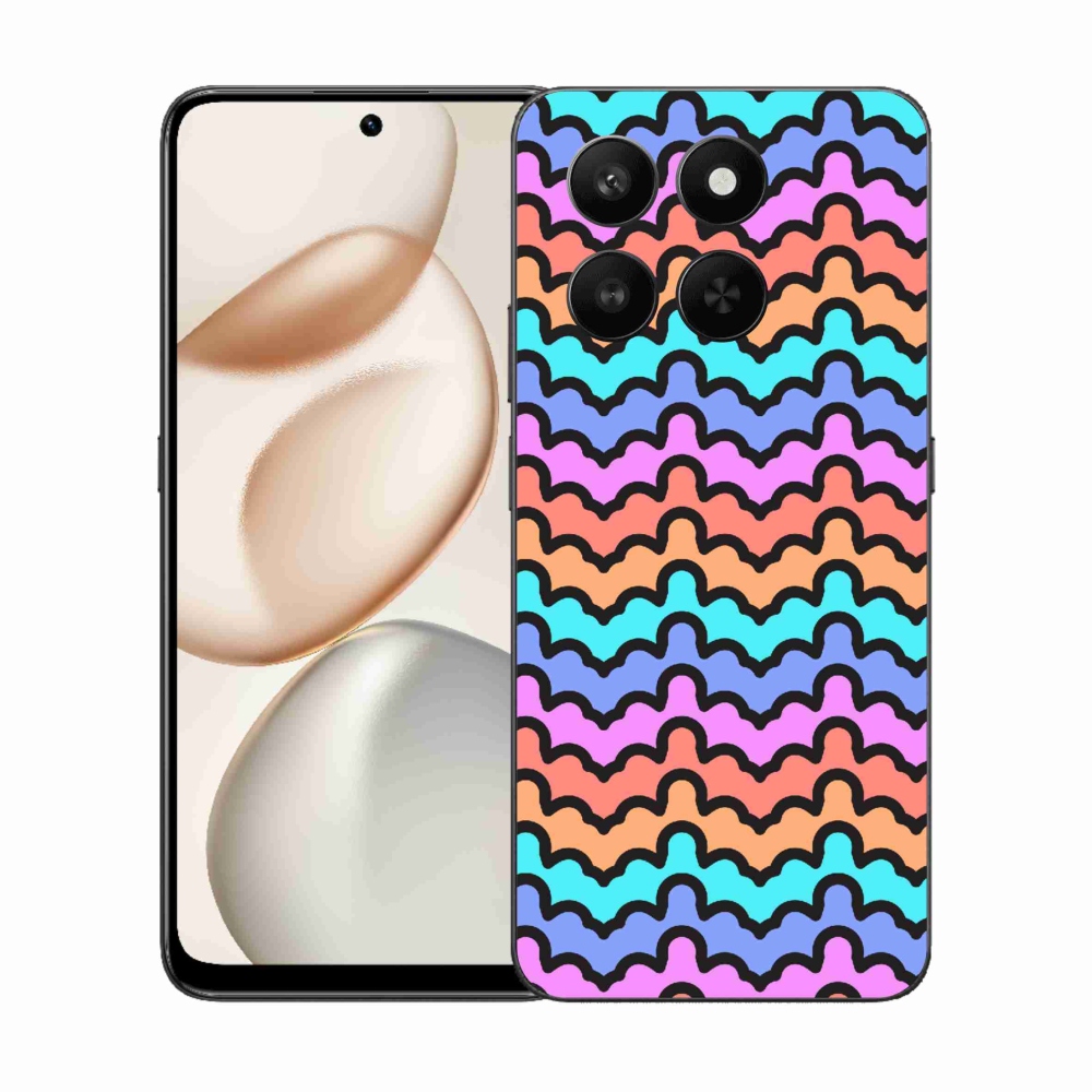 Zselés borítás mmCase a Honor 400 Smart 5G/4G/Honor X7d számára - absztrakt motívum 30