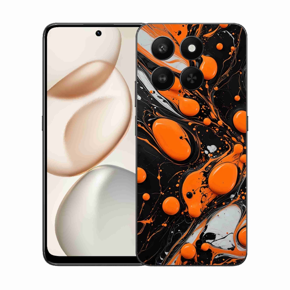 Zselés borítás mmCase a Honor 400 Smart 5G/4G/Honor X7d számára - absztrakt motívum 41