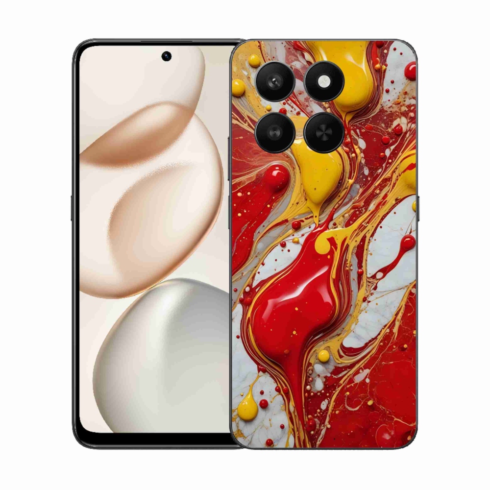 Zselés borítás mmCase a Honor 400 Smart 5G/4G/Honor X7d számára - absztrakt motívum 42