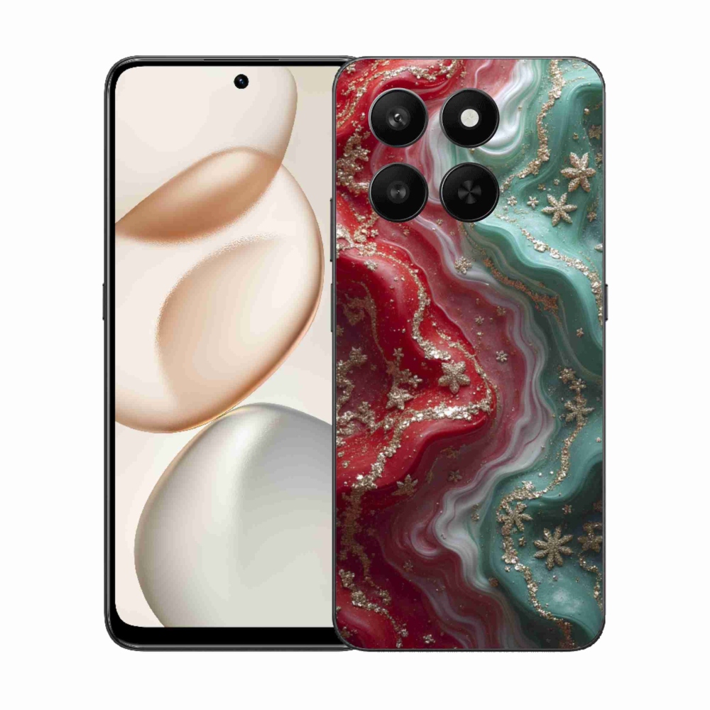 Zselés borítás mmCase a Honor 400 Smart 5G/4G/Honor X7d számára - absztrakt motívum 54