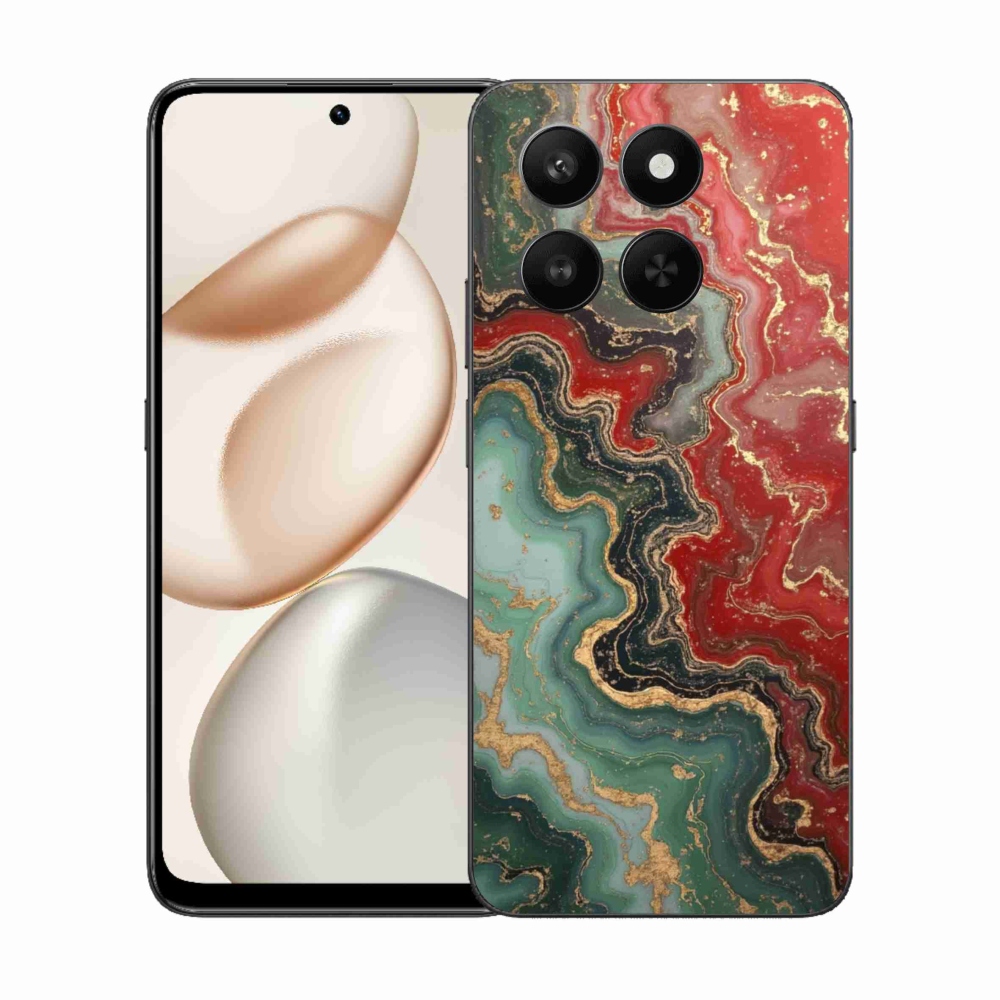 Zselés borítás mmCase a Honor 400 Smart 5G/4G/Honor X7d számára - absztrakt motívum 55