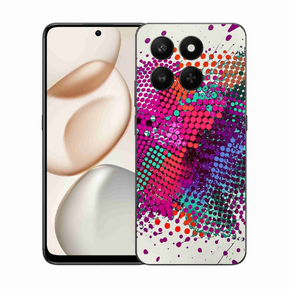 Zselés borítás mmCase a Honor 400 Smart 5G/4G/Honor X7d számára - absztrakt motívum 65