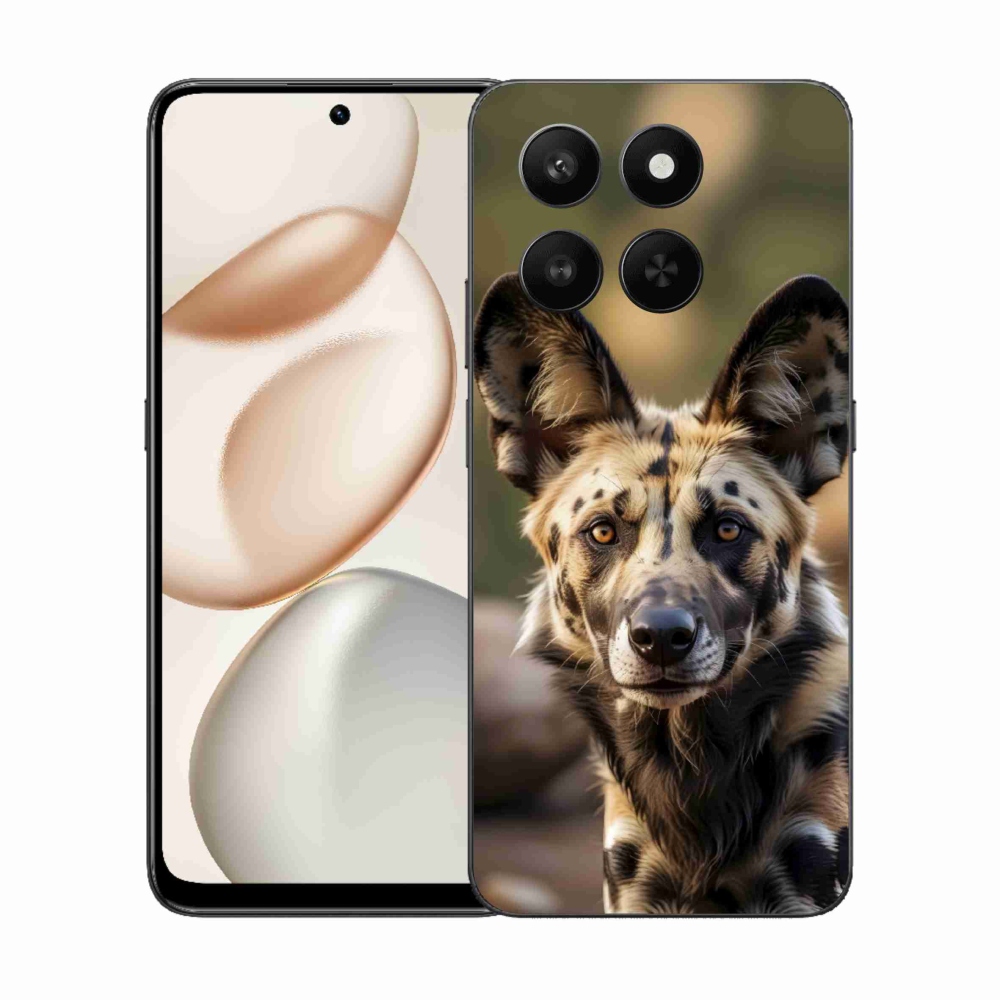 mmCase gél tok az Honor 400 Smart 5G/4G/Honor X7d készülékhez – afrikai vadkutya