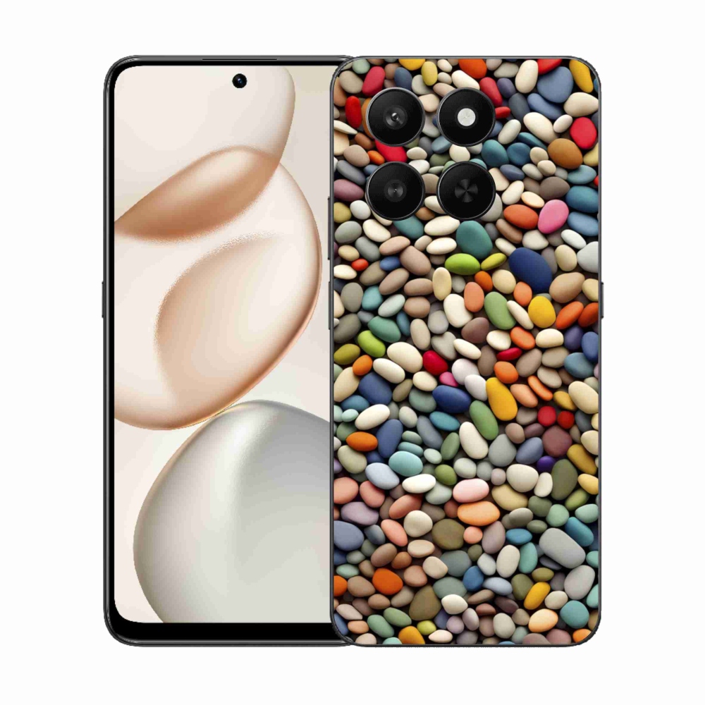 Zselés borítás mmCase a Honor 400 Smart 5G/4G/Honor X7d készülékhez - színes strasszkövek 2