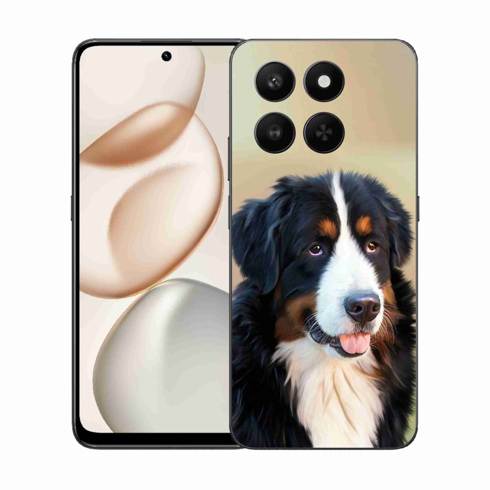 Zselés borítás mmCase a Honor 400 Smart 5G/4G/Honor X7d készülékhez - Berni hegyi kutya