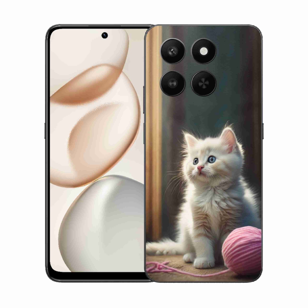 Gél borítás mmCase a Honor 400 Smart 5G/4G/Honor X7d készülékhez - Fehér Babe 2