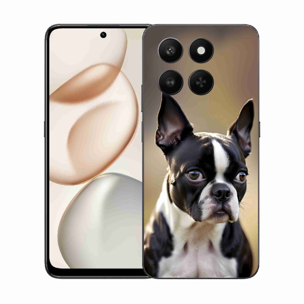 mmCase géltok az Honor 400 Smart 5G/4G/Honor X7d készülékhez – bostoni terrier