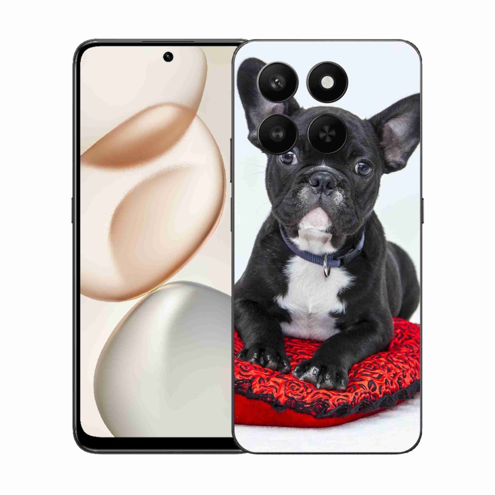 Zselés borítás mmCase a Honor 400 Smart 5G/4G/Honor X7d számára - bulldog