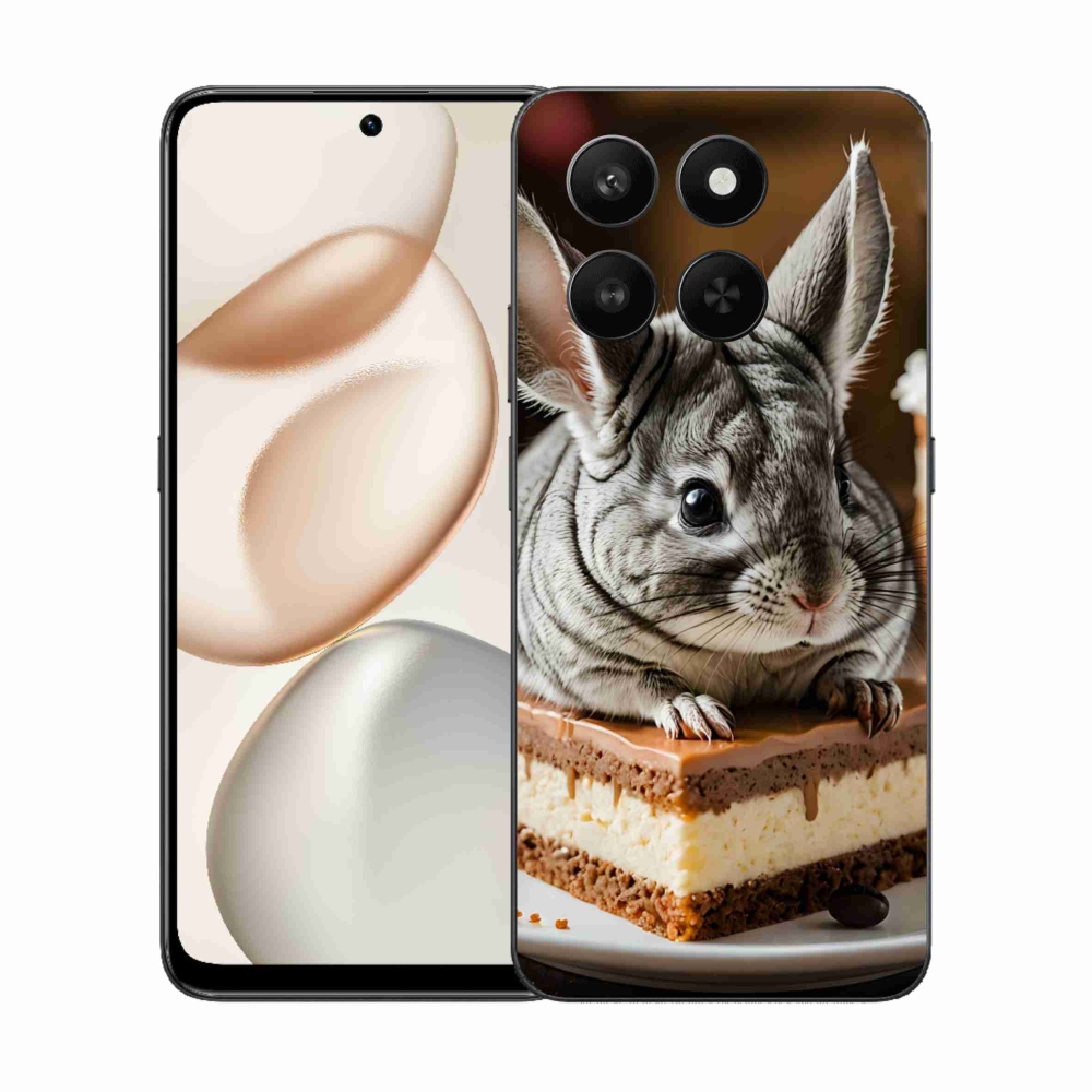 Gél védőhuzat mmCase a Honor 400 Smart 5G/4G/Honor X7d készülékhez - Chinchilla