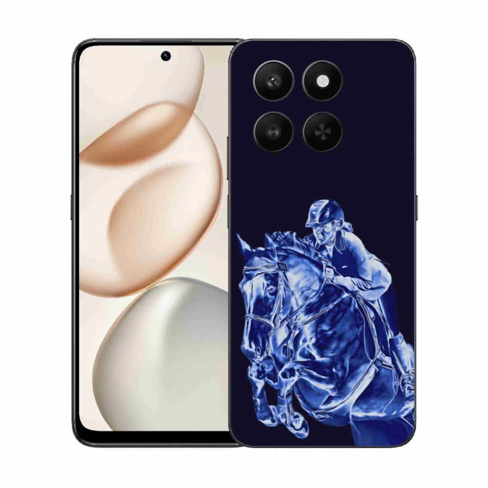 Zselés borítás mmCase a Honor 400 Smart 5G/4G/Honor X7d számára - versenyló