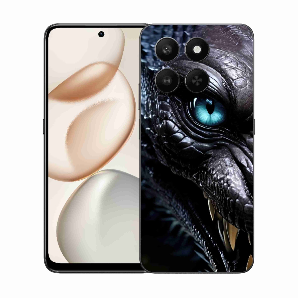mmCase géltok az Honor 400 Smart 5G/4G/Honor X7d készülékhez – sárkányos mintázat