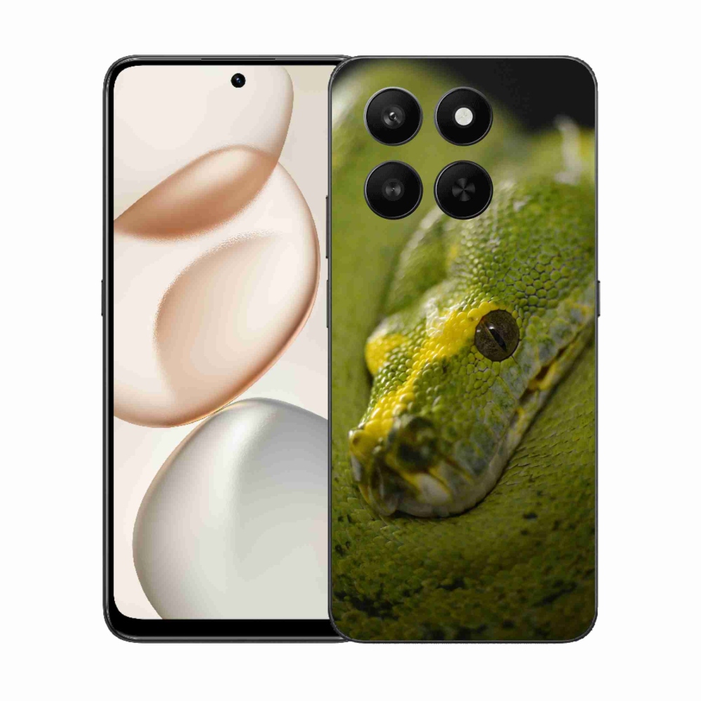 Zselés borítás mmCase a Honor 400 Smart 5G/4G/Honor X7d számára - kígyó 2