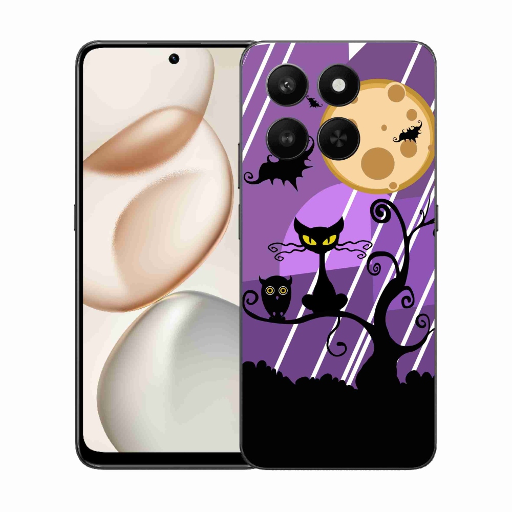 Zselés borítás mmCase a Honor 400 Smart 5G/4G/Honor X7d számára - halloween