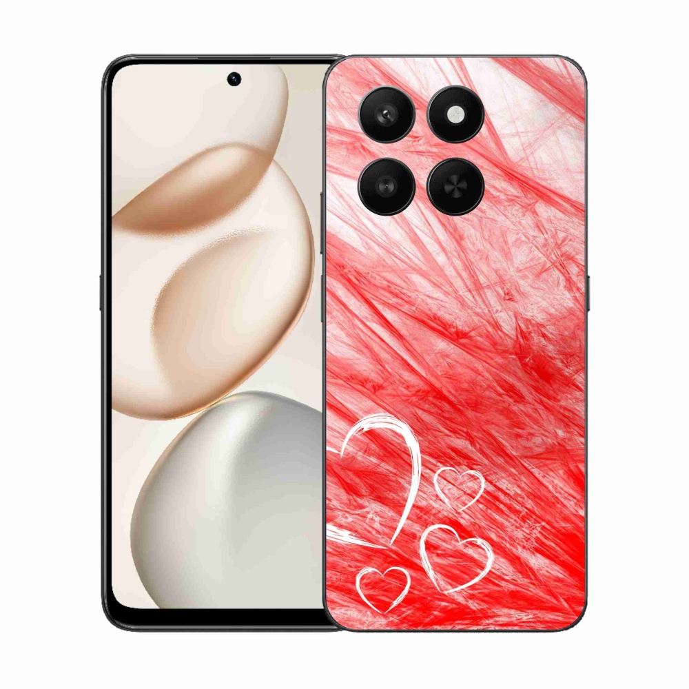 Zselés borítás mmCase a Honor 400 Smart 5G/4G/Honor X7d készülékhez - szív