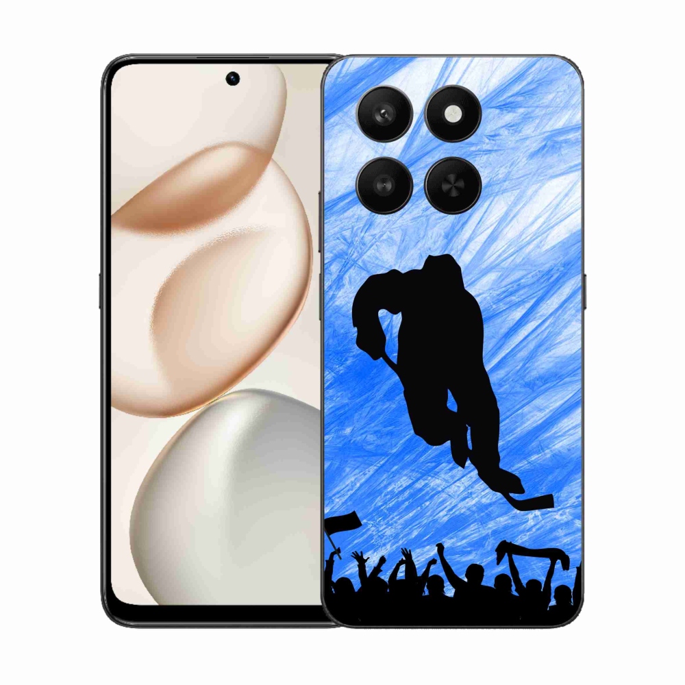Zselés borítás mmCase a Honor 400 Smart 5G/4G/Honor X7d számára - hokijátékos