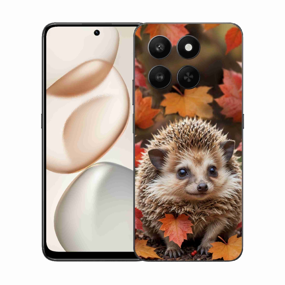 mmCase géltok az Honor 400 Smart 5G/4G/Honor X7d készülékhez – sün a levelek között