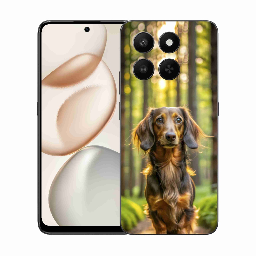 Zselés borítás mmCase a Honor 400 Smart 5G/4G/Honor X7d készülékhez - borz 4