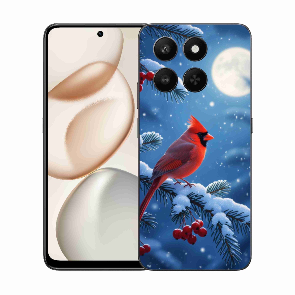 mmCase gélhuzat az Honor 400 Smart 5G/4G/Honor X7d készülékhez – kardinális piros