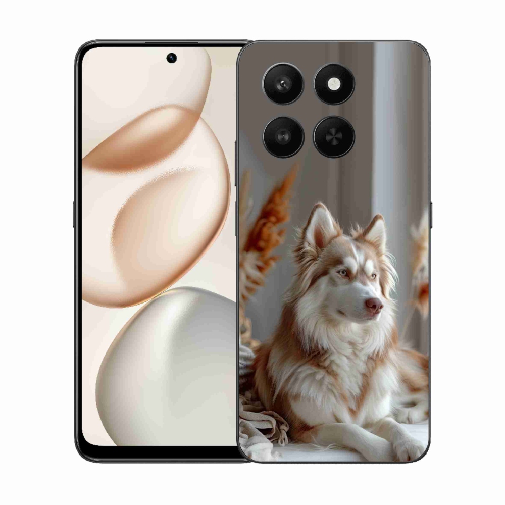 mmCase géltok az Honor 400 Smart 5G/4G/Honor X7d készülékhez – nyugodt szibériai husky