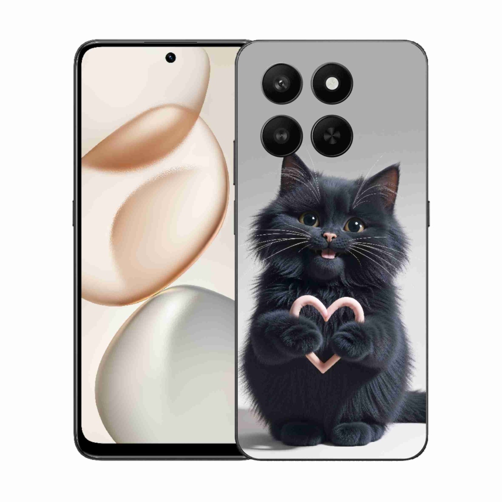 mmCase géltok az Honor 400 Smart 5G/4G/Honor X7d készülékhez – macskás szerelem 3