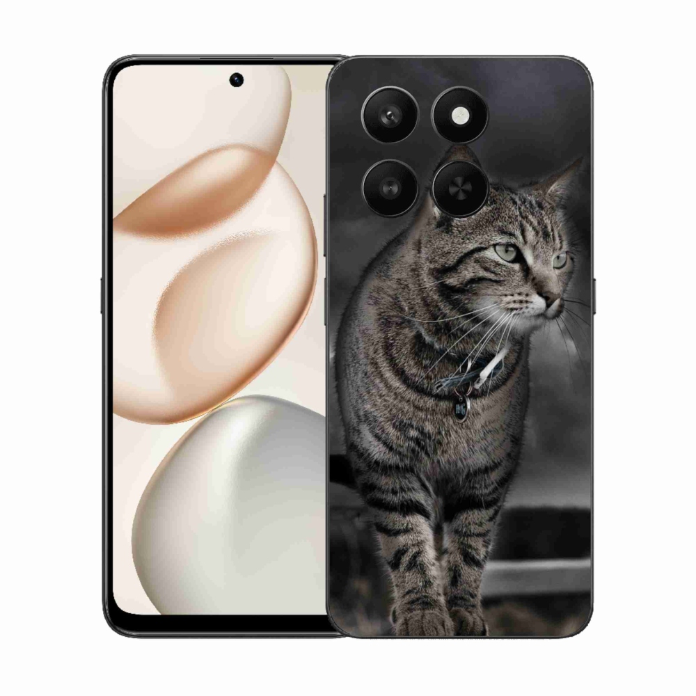 Zselés borítás mmCase a Honor 400 Smart 5G/4G/Honor X7d készülékhez - macska