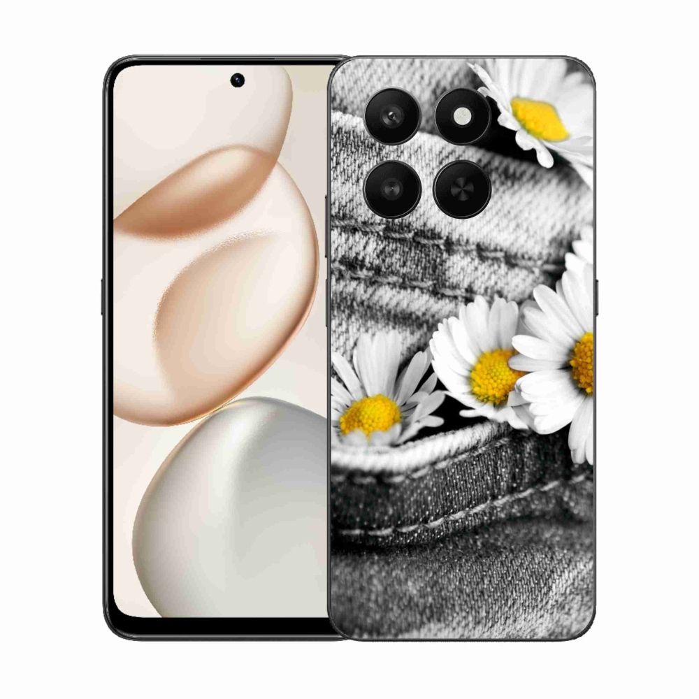 Gél védőburkolat mmCase a Honor 400 Smart 5G/4G/Honor X7d készülékhez - Százszorszép színű