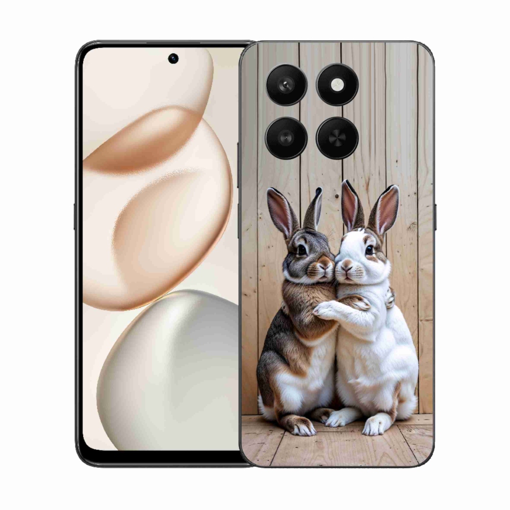 mmCase géltok az Honor 400 Smart 5G/4G/Honor X7d készülékhez – nyúlpár