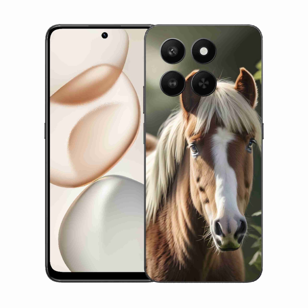 mmCase gél tok az Honor 400 Smart 5G/4G/Honor X7d készülékhez – világos sörényű ló