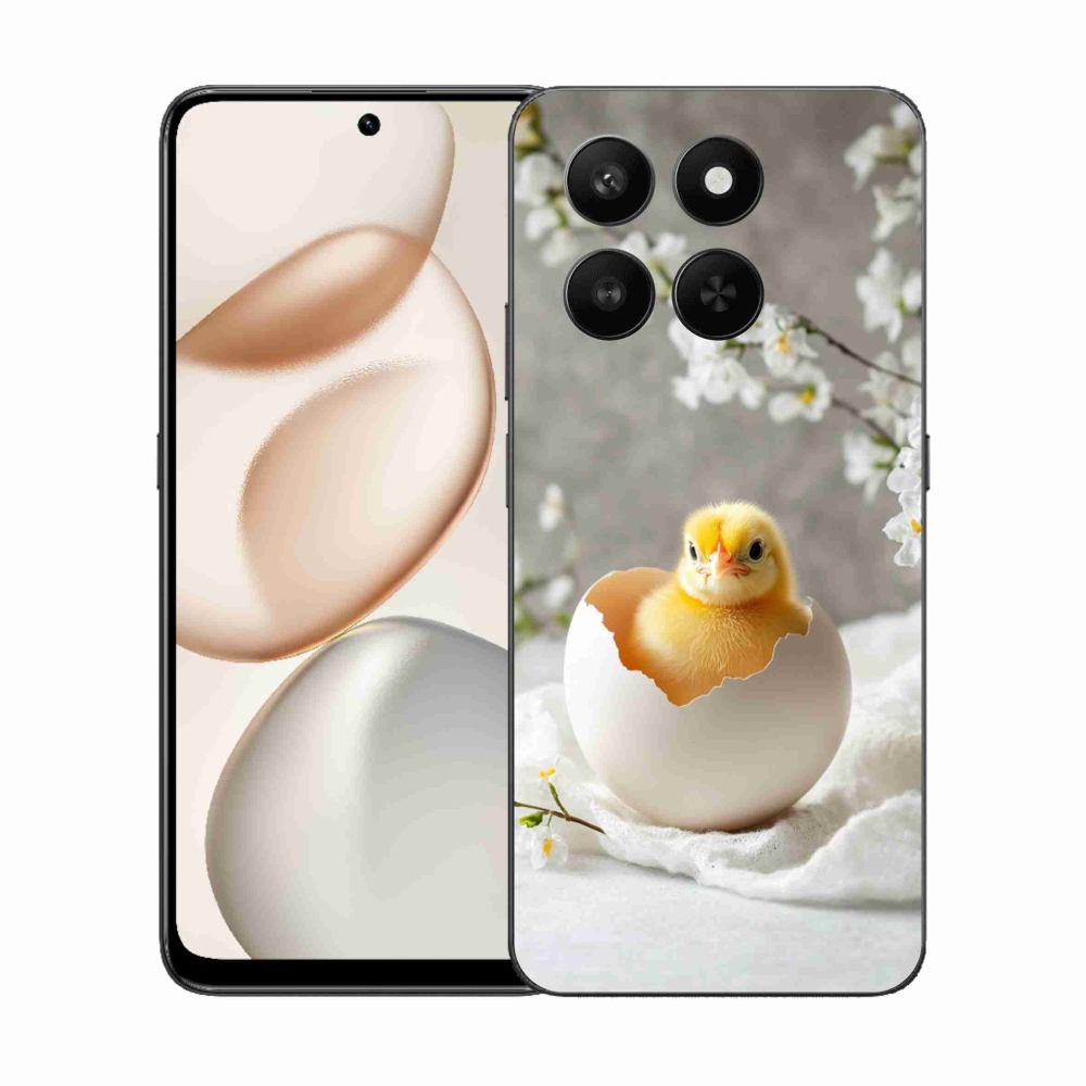 Gél védőburkolat mmCase a Honor 400 Smart 5G/4G/Honor X7d készülékhez - Csirke