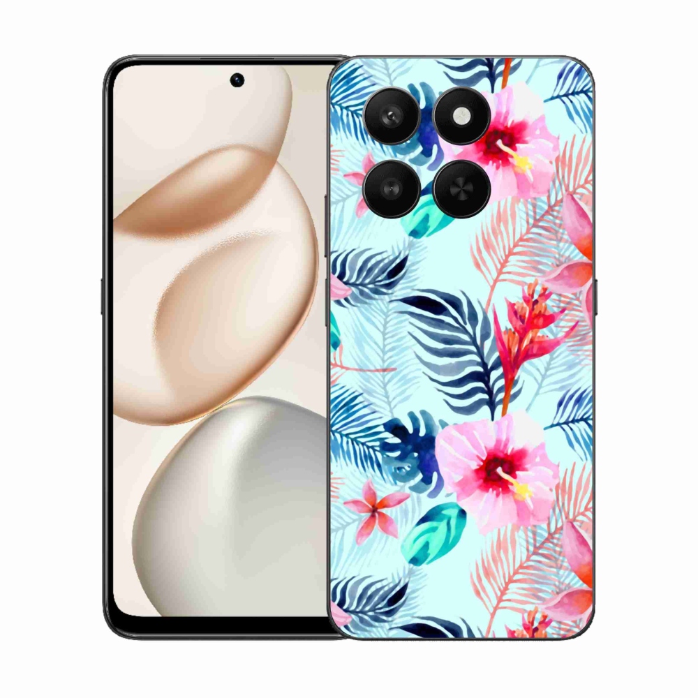 Zselés borítás mmCase a Honor 400 Smart 5G/4G/Honor X7d számára - virágok