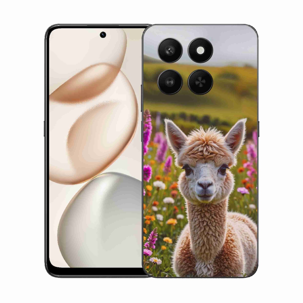 mmCase géltok az Honor 400 Smart 5G/4G/Honor X7d készülékhez – láma a réten