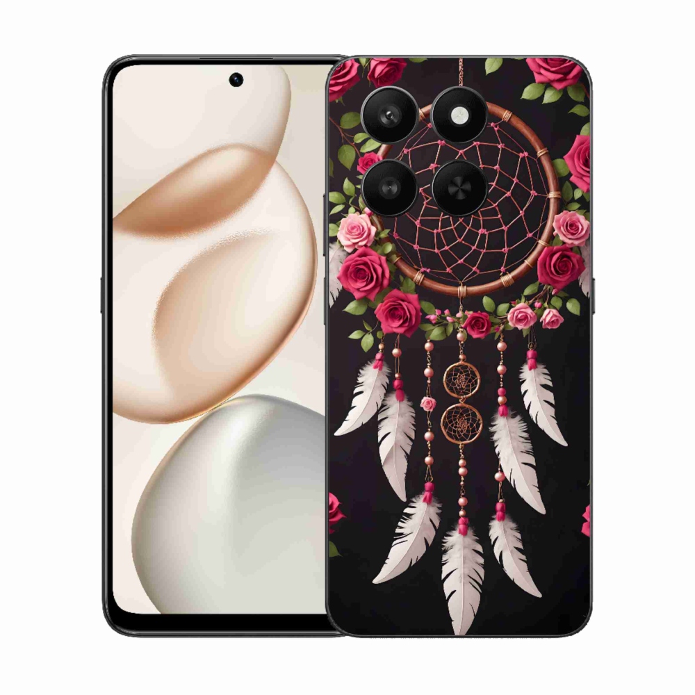 mmCase gél tok az Honor 400 Smart 5G/4G/Honor X7d készülékhez – álomfogó rózsákkal
