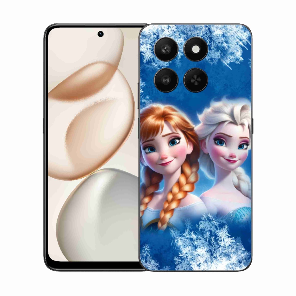 Gél borítás mmCase a Honor 400 Smart 5G/4G/Honor X7d számára - Ice Kingdom 2