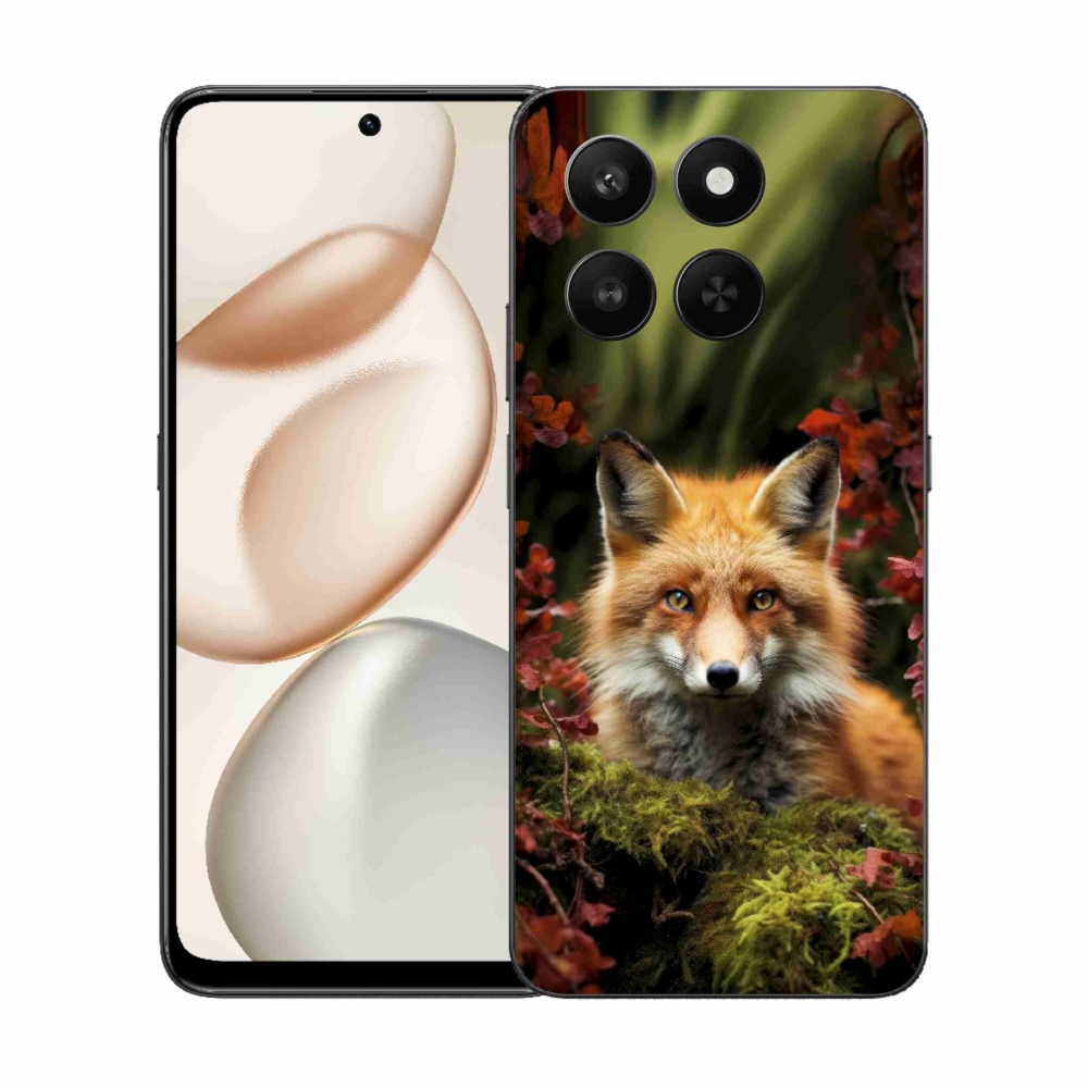 mmCase géltok az Honor 400 Smart 5G/4G/Honor X7d készülékhez – róka az erdőben