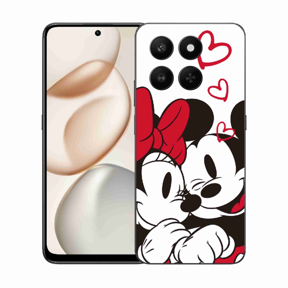 Zselés borító mmCase a Honor 400 Smart 5G/4G/Honor X7d készülékhez - minnie és mickey