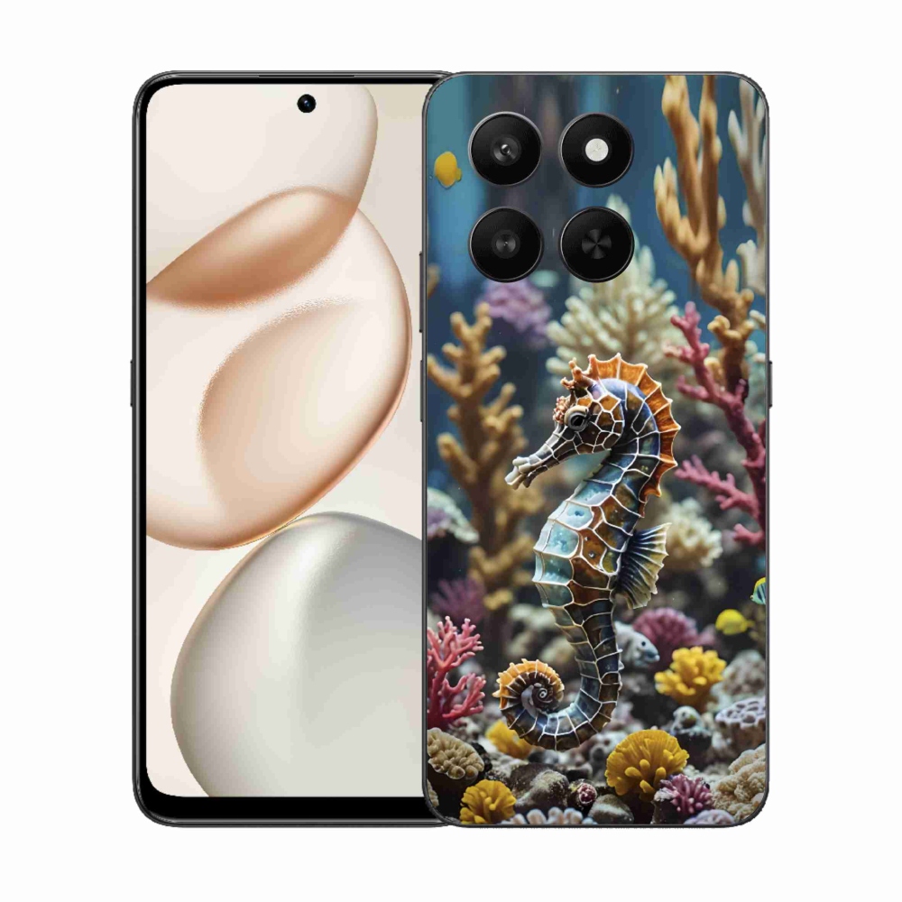 mmCase gél tok az Honor 400 Smart 5G/4G/Honor X7d készülékhez – tengeri csikóhal 2
