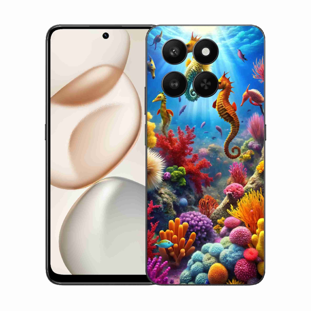 Gél borítás mmCase a Honor 400 Smart 5G/4G/Honor X7d készülékhez - Sea World 3