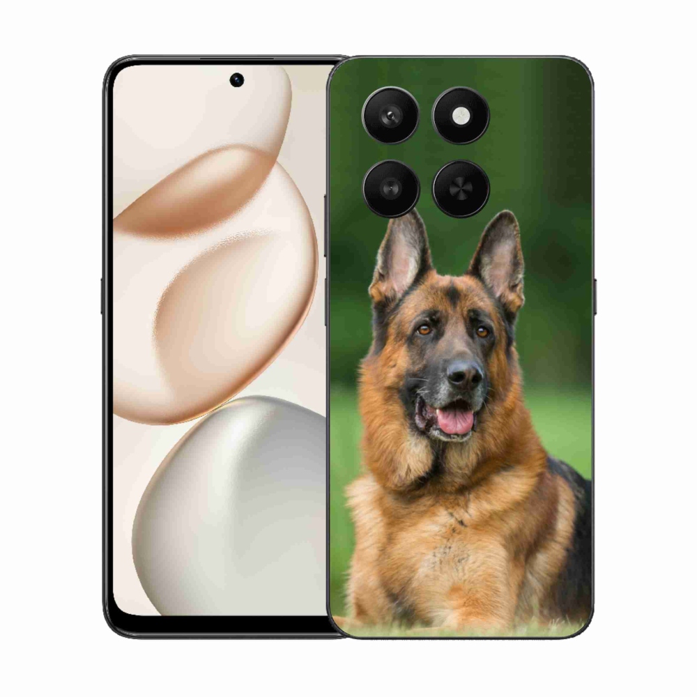 Zselés borítás mmCase a Honor 400 Smart 5G/4G/Honor X7d készülékhez - Német juhászkutya