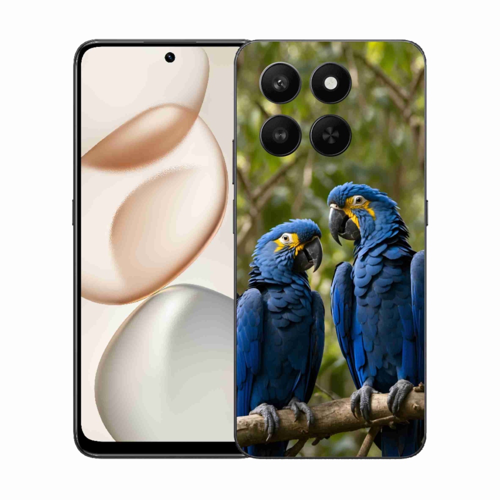 mmCase géltok az Honor 400 Smart 5G/4G/Honor X7d készülékhez – papagáj-duó