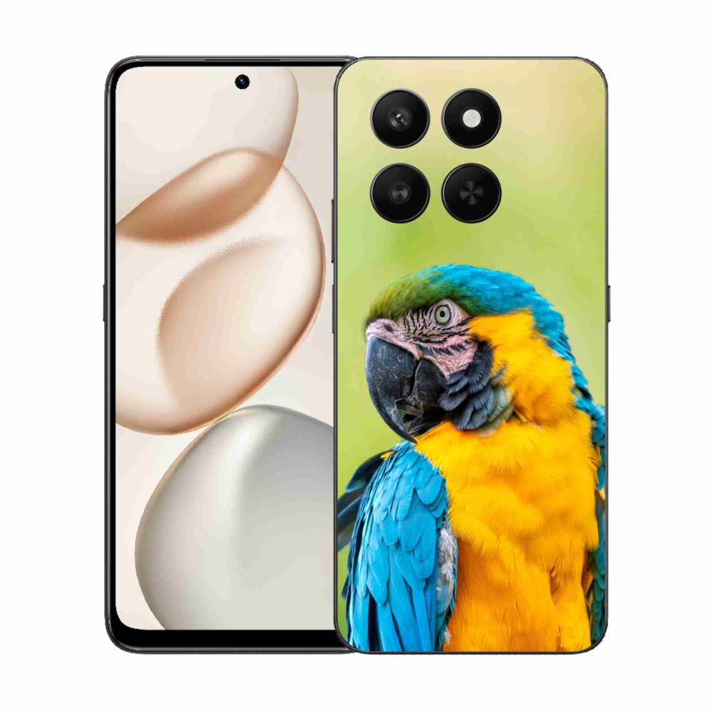 Zselés borítás mmCase a Honor 400 Smart 5G/4G/Honor X7d készülékhez - parrot ara 2