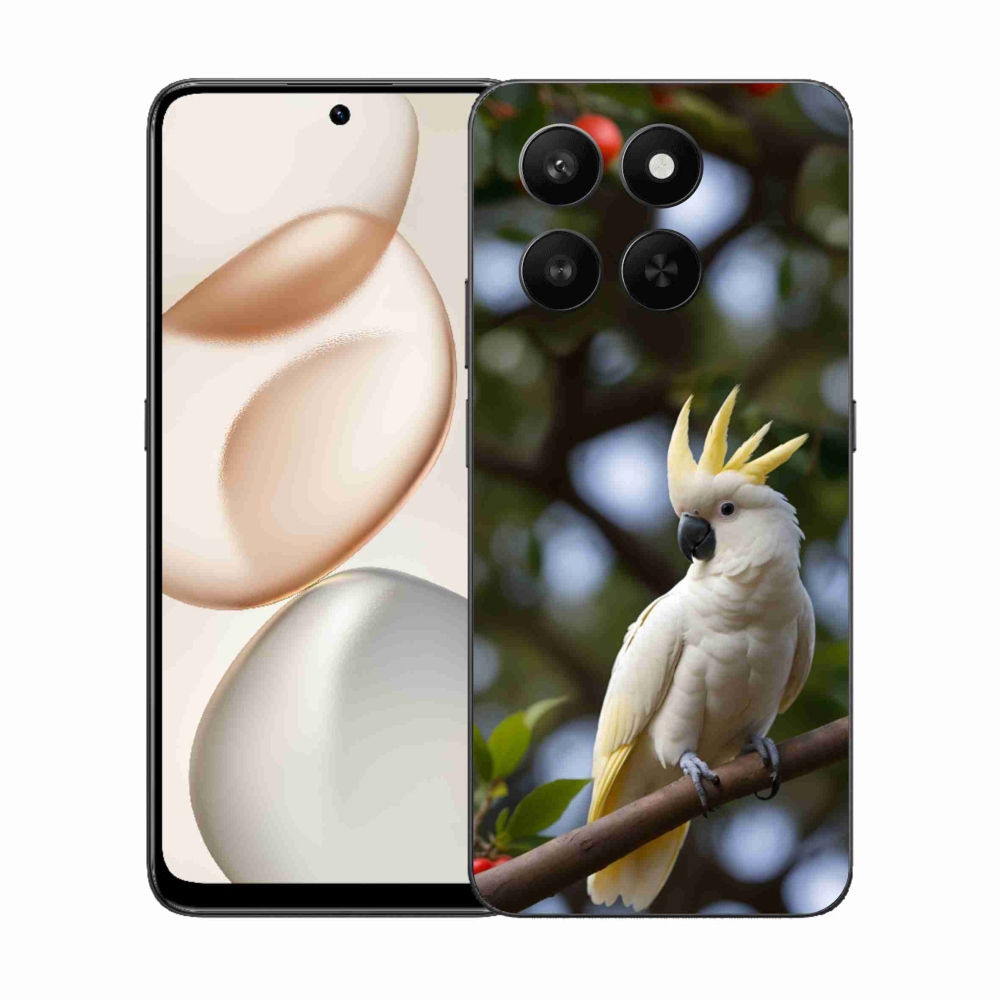 mmCase géltok az Honor 400 Smart 5G/4G/Honor X7d készülékhez – kakadu papagáj 3