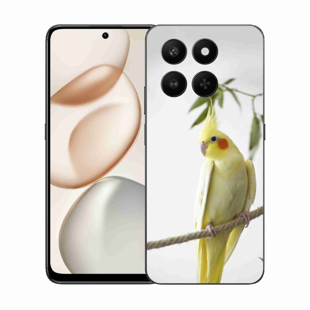 mmCase géltok az Honor 400 Smart 5G/4G/Honor X7d készülékhez – tollas papagáj