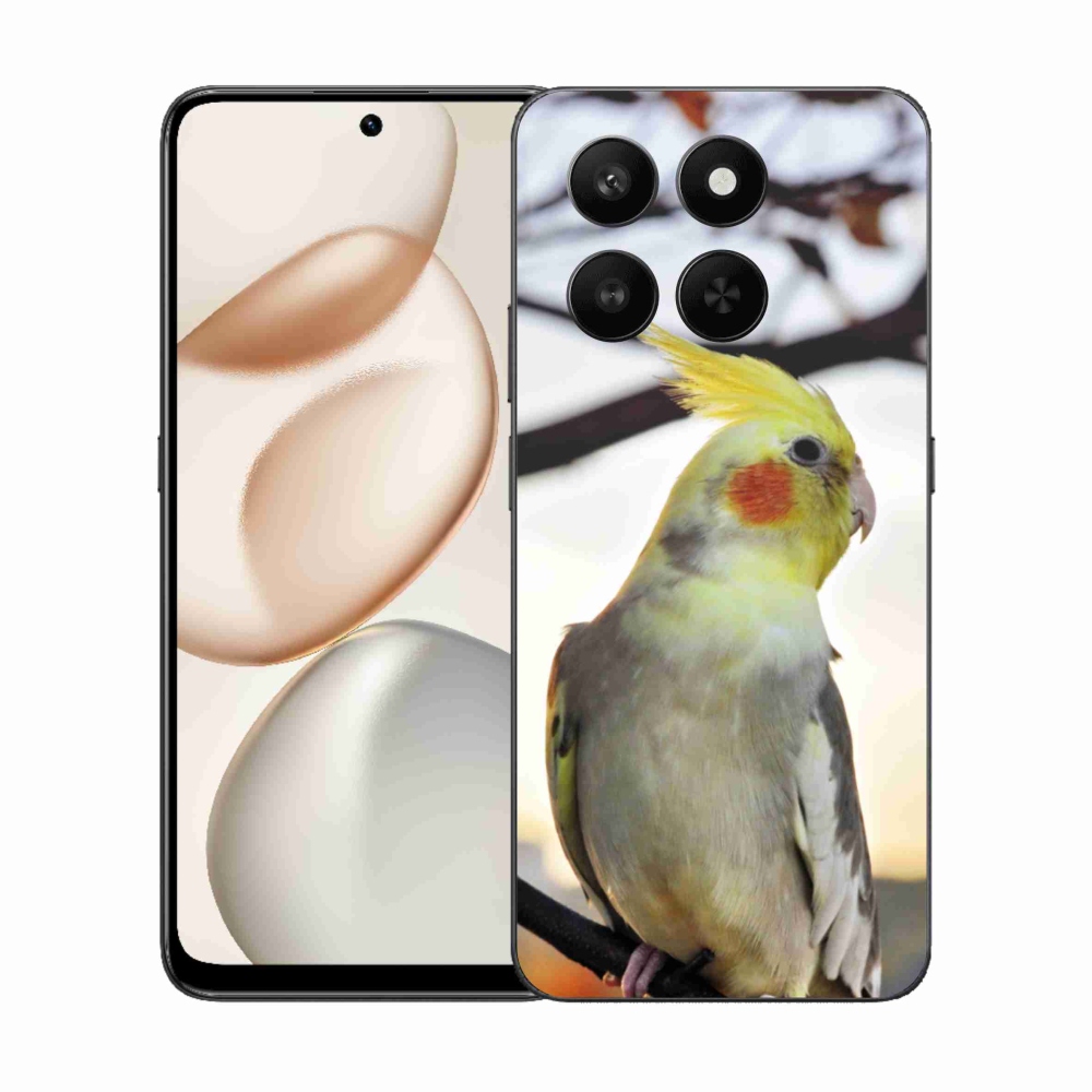 Zselés borítás mmCase a Honor 400 Smart 5G/4G/Honor X7d készülékhez - papagáj korela