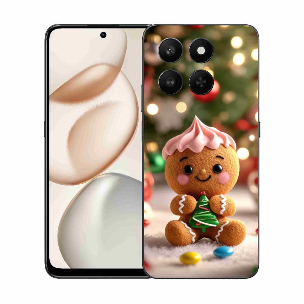 Zselés borítás mmCase a Honor 400 Smart 5G/4G/Honor X7d készülékhez - mézeskalács