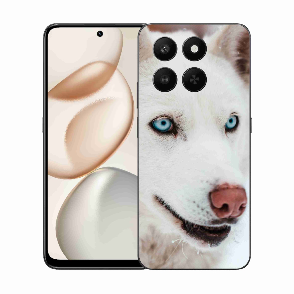 Zselés borítás mmCase a Honor 400 Smart 5G/4G/Honor X7d készülékhez - kutyaszemmel nézve